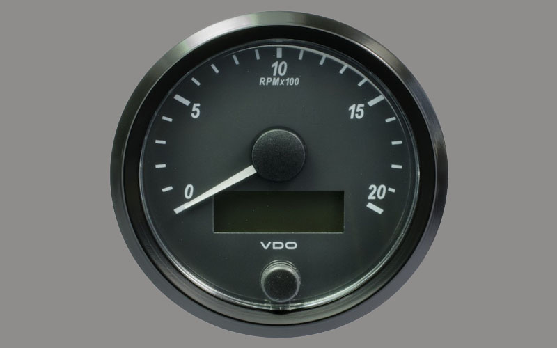 SingleViu Tachometer 2000 RPM